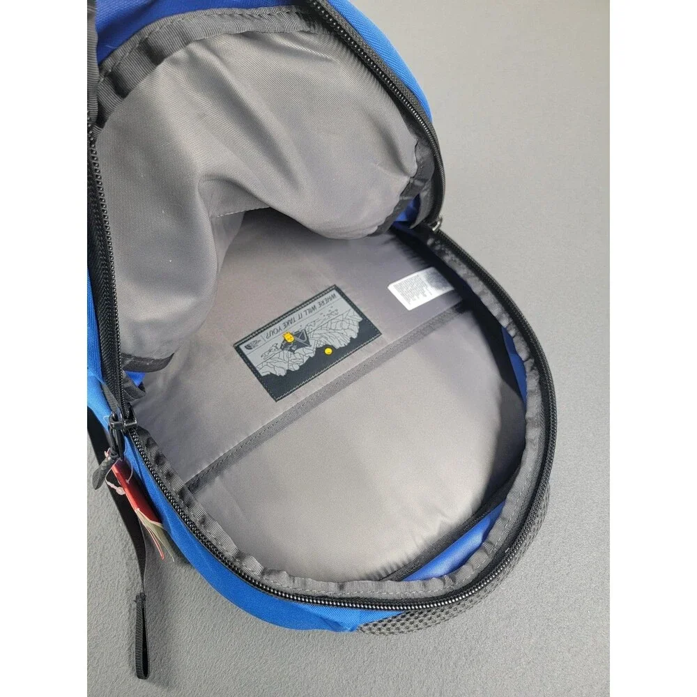 North Face Connector Backpack Blue Black 26.5L Laptop Sleeve FlexVent New‎ Tags
